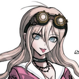 A cropped image of Miu Iruma from New Danganronpa V3, taken from her reference sheet.
